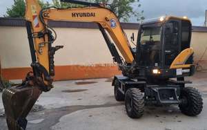 Nouvelle pelle sur pneus Hyundai HW60 à bas prix, pelle sur pneus Hyundai 60 neuve, pelle sur pneus Hyundai de 6 tonnes à vendre - Product Image 2