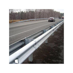 Barrière de sécurité routière en acier galvanisé, type W - Product Image 1