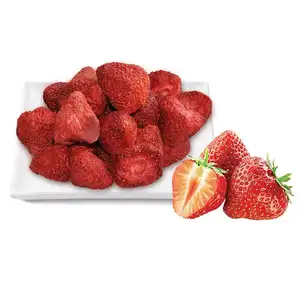 100% Natural Organic Dried Fruit Freeze Dried Food Added Sugar Strawberry Wholesale