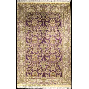 5x8ft làm bằng tay lụa rug Dubai lụa Thảm khu vực thảm với ba tư thiết kế