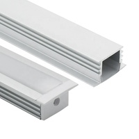 Profil Aluminium LED Lebar Kecil untuk PC Industri Anodized, Panjang Potong Sesuai Pesanan untuk Proyek Pencahayaan Lemari, Kabinet, dan Rak Anggur