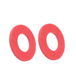 Rondelles d'isolation rouges résistantes à la chaleur en fibre vulcanisée Joints électriques plats Rondelles isolantes rouges en fibre vulcanisée - Product Image 3