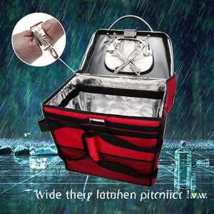 Bolsas Térmicas Reutilizables para Comida para Llevar, Diseño Plegable, Gran Capacidad, Bolsas Aislantes para Picnic y Camping - Product Image 1