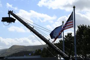 Support de prise de vue en studio de charge utile 25kg avec grue de caméra de diffusion d'application de <span class=keywords><strong>film</strong></span> à <span class=keywords><strong>4</strong></span> roues - Product Image 6