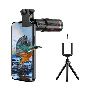 <span class=keywords><strong>Téléobjectif</strong></span> 18X HD BAK4 prisme/fixation d'objectif FMC <span class=keywords><strong>pour</strong></span> Android <span class=keywords><strong>pour</strong></span> <span class=keywords><strong>Samsung</strong></span> la plupart des smartphones objectif de téléphone portable - Product Image 1