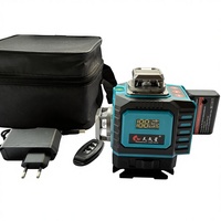 Niveau laser portable 3D/4D de style nouveau 2026, vert, 2/16 lignes croisées, outils de nivellement laser pour une nivellement précis