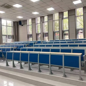 Aulas escolares escritorios y sillas conectados salas de conferencias salas de reuniones auditorios sillas con tableros de escritura sillas de Iglesia - Product Image 5