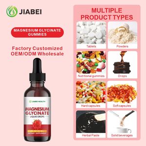 Oem produttore di vitamine magnesio glicinato gocce di magnesio integratori di energia per adulti all'ingrosso vitamine integratore Oem - Product Image 1