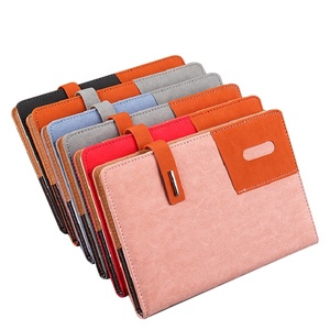 2026 mejor venta diario de cuero vegano planificadores de cuero en relieve y cuadernos personalizados con bolsillo - Product Image 1