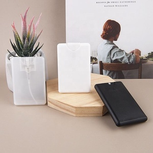 2026 New Design 20ml <b>Plastic</b> Credit Card Flat <b>Spray</b> <b>Bottle</b> Card Shape <b>Spray</b> <b>Bottle</b> - Product Image 6