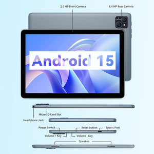 Android <span class=keywords><strong>Tablet</strong></span> 10 İnç <span class=keywords><strong>Tablet</strong></span> Klavye Mouse İle 16GB RAM 128GB ROM Android 15 8MP Kamera 8000mAh <span class=keywords><strong>Tablet</strong></span> PC - Product Image 2