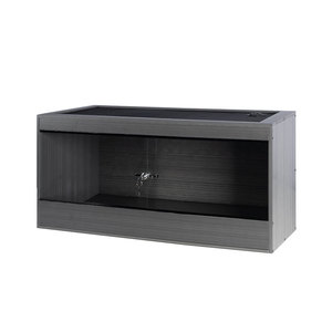 Terrarium/Réservoir pour reptiles en PVC avec porte coulissante en verre à écran robuste et serrure pour dragons barbus, pythons royaux, geckos - Product Image 2