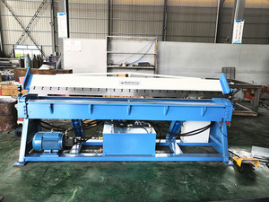 Thủy lực tấm kim loại Máy uốn thư mục cho thép tấm Máy gấp - Product Image 3