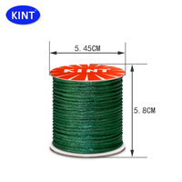 Fabrieksgroothandel Koreaanse zijden draad 1,5 mm geverfd glanzend 60m handbreien borduren sieraden kralenwerk DIY knutselen