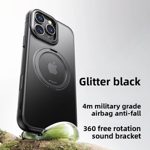 Custodia Antiurto 360° con Supporto Magnetico e Ricarica Wireless per <span class=keywords><strong>Apple</strong></span> <span class=keywords><strong>iPhone</strong></span> 13 <span class=keywords><strong>14</strong></span> 15 16 Pro Max 17 Air - Product Image 2