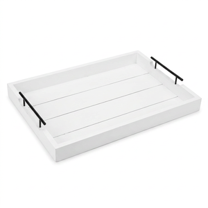 Plateaux en bois élégants, durables et écologiques, adaptés au contact alimentaire et compatibles lave-vaisselle - Product Image 1