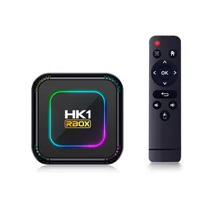 HK1 RBOX K8 TV 박스 안드로이드 13 스마트 TV 셋톱 박스 Rk3528 쿼드 코어 2.4G 5G 와이파이 6 지원 4GB 128GB 미디어 플레이어 TV 박스
