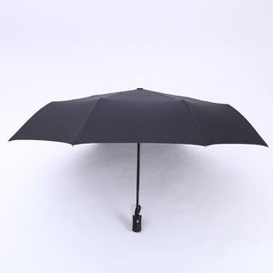 Customized Auto Open Three Folding Umbrella Custom Logo Printed for Sunnt and Rainy - Product Image 3