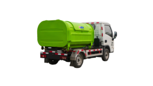 รถบรรทุกติดเครนเก็บขยะพร้อมเครื่องอัดแบบไฟฟ้าขนาดเล็กสำหรับขาย - Product Image 4