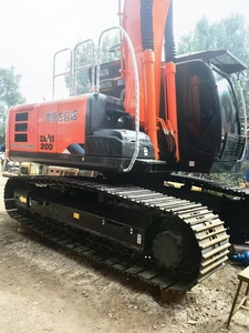 Excavadoras Hitachi ZX200 de 20T Usadas en Venta, Máquina Compacta de Segunda Mano con Accesorio de Pulgar y Acoplador Rápido - Product Image 4