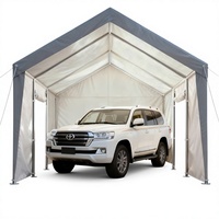 Tente de garage portable d'hiver pliable, imperméable, ignifuge, en PE, de haute qualité, robuste, petite, pour le stockage extérieur et le stationnement