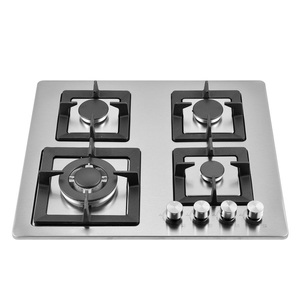 Meilleures ventes - Cuisinière à gaz polyvalente de haute qualité personnalisable, 4 brûleurs, en acier inoxydable noir, ustensiles de cuisine, cuisinière à gaz, cuisinière de cuisine - Product Image 2
