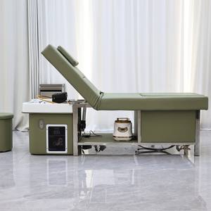 Fauteuil de lavage électrique multifonctionnel Luxmars pour thérapie capillaire, massage thaïlandais et spa des pieds, idéal pour salon et salle de bain - Product Image 2