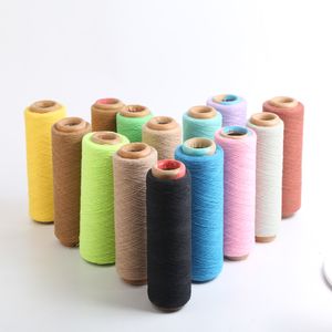 Fil de coton polyester recyclé en gros 14/1 16/1 20/1, prix, teinture, motif, tricot - Product Image 2
