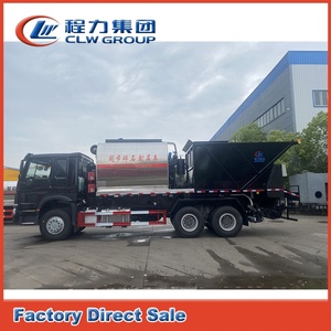 Camion à joint de gravier synchrone Howo 10 roues asphalte bitume synchrone puce scellant épandeur camion à vendre - Product Image 4