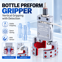 GHPR Wenjin Pince robotique verticale pneumatique à 2 mâchoires pour préformes de bouteilles avec capteur de détection, pour la manutention de PET et l'automatisation