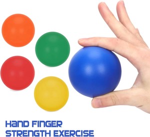 Benutzer definiertes Logo PU-Schaum 63mm runder Stress ball Hochwertige Werbe-Kfz-Bildung Versicherung spielzeug Corporate Brand Geschenke - Product Image 6