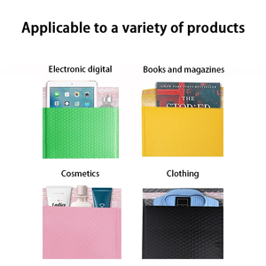 काले मैट बुलबुला गद्देदार लिफाफा Polymailer बैग के लिए कस्टम बुलबुला Mailers शिपिंग पैकेजिंग - Product Image 4