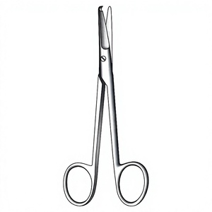 Tijeras Quirúrgicas Spencer de 12 cm / 4-3/4 Pulgadas, Rectas, de Acero Inoxidable de Precisión, Instrumento Médico para Suturas - Product Image 1