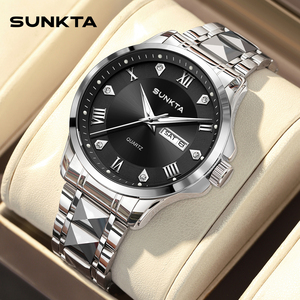 <span class=keywords><strong>Montres</strong></span> pour hommes LIGE ST6727, cadran de 40 mm, <span class=keywords><strong>montre</strong></span> analogique <span class=keywords><strong>à</strong></span> quartz en acier inoxydable pour hommes, date, semaine, étanche, <span class=keywords><strong>montre</strong></span>-bracelet classique + <span class=keywords><strong>boîte</strong></span> cadeau - Product Image 1