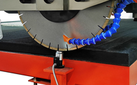 Scie à pont CNC intelligente à 5 axes pour la découpe de pierre, machine à découper le granit, le marbre, le quartz, les dalles de roche, les plaques, les carreaux avec caméra CCD