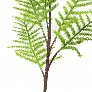 Piante di Felce Artificiale <span class=keywords><strong>in</strong></span> <span class=keywords><strong>Vaso</strong></span> di Vetro con Acqua Finta, Pianta di Felce Boston <span class=keywords><strong>in</strong></span> <span class=keywords><strong>Vaso</strong></span> per Scaffali, Scrivanie, Bagni, Arredamento Rustico - Product Image 2