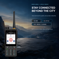 CAMELRADIO D266 Hybrid 4G LTE PoC DMR IP68 Tahan Air Tangguh Android Dual SIM 4W VHF UHF Walkie Talkie dengan GPS 3000-3500mAh