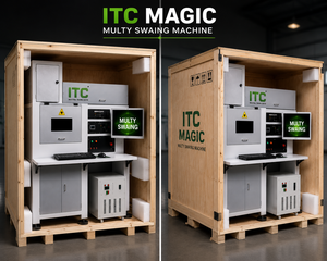 เครื่องเลื่อยซีเอ็นซีอเนกประสงค์ ITC Magic สำหรับตัดแผ่นโลหะแบบตั้งโต๊ะ โซลูชันการตัดที่มีความแม่นยำสูง ระบบระบายความร้อนด้วยอากาศแบบ Gantry พร้อมเลเซอร์ไดโอดอัจฉริยะ - Product Image 6