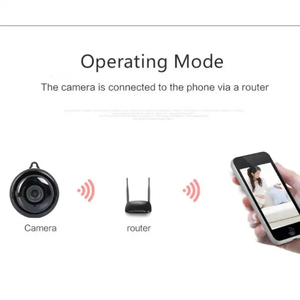 New A9 Home an ninh bé màn hình tầm nhìn ban đêm V380 IP không dây <span class=keywords><strong>mini</strong></span> <span class=keywords><strong>camera</strong></span> trong nhà Pin hoạt động phát hiện chuyển động 2MP CMOS - Product Image 5