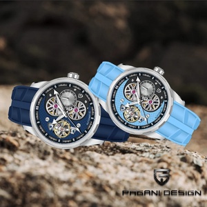 2025 PAGANI DESIGN New Men's Sports <b>Watch</b> Luxury Sapphire Tourbillon <b>Mechanical</b> Automatic <b>Watch</b> 100 Waterproof Men's <b>Watch</b> - Product Image 2