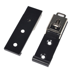 Accesorios de riel Din, abrazadera de resorte de 18MM de ancho, clip de montaje de Clip de riel Din para riel de sombrero de copa de 35 <span class=keywords><strong>MM</strong></span> - Product Image 3