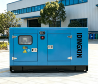 Generador Diésel Silencioso de 60 kW 72 KVA Refrigerado por Agua para Uso en Invernaderos y Granjas Avícolas