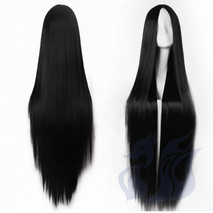 เครื่องแต่งกายคอสเพลย์ผมยาวคนรักที่ชาญฉลาดของผู้หญิงสีดำดูทันสมัยของผู้หญิงที่ชาญฉลาด - Product Image 1