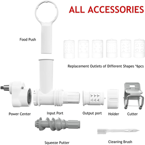 อุปกรณ์ทำพาสต้าแบบกด 6 in 1 สำหรับเครื่องผสม<span class=keywords><strong>อาหาร</strong></span> KitchenAid รุ่น Gourmet Pasta Maker พร้อมแผ่นทำพาสต้า 6 แบบ อุปกรณ์เสริมสำหรับ<span class=keywords><strong>ทำ</strong></span>เส้นก๋วยเตี๋ยวสด<span class=keywords><strong>ทำ</strong></span>เองที่บ้าน - Product Image 6