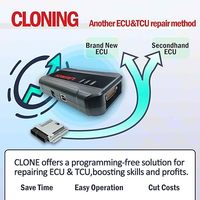 Launch 2024 X431 ECU & TCU Programmeur de banc d'outil de clone de programmation avec outil de diagnostic d'arrêt antivol de correction de somme de contrôle