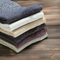 Chaussettes épaisses décontractées unisexes à paillettes argentées et dorées pour l'hiver, respirantes et antidérapantes, à la mode pour hommes et femmes