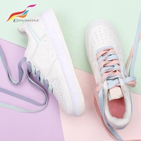 Lacets Plats en Polyester 2020, 120 cm, Couleur Macaron Air Force 1, pour Baskets