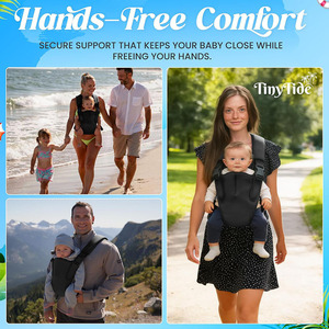 Nouveau <span class=keywords><strong>porte</strong></span>-bébé WaterLand imperméable pour nourrissons, <span class=keywords><strong>porte</strong></span>-bébé de poitrine avec sangles réglables, harnais léger pour tout-petits pour la piscine et la plage - Product Image 6