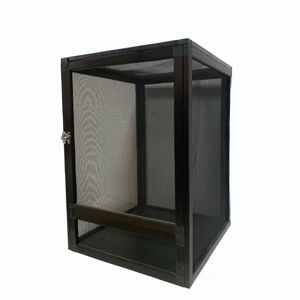 Toptan sürüngen bukalemun kafes, tam örgü, PVC, akrilik teraryum desteği özelleştirilmiş - Product Image 3