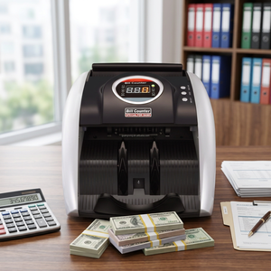 Compteur de billets <span class=keywords><strong>GR</strong></span> Business Grade UV MG avec option batterie, pour devises mondiales USD/EUR/INR, 1000 billets/minute - Product Image 4